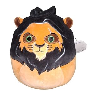 New Squishmallow Scar From The Lion King 6.5” Plush NWT